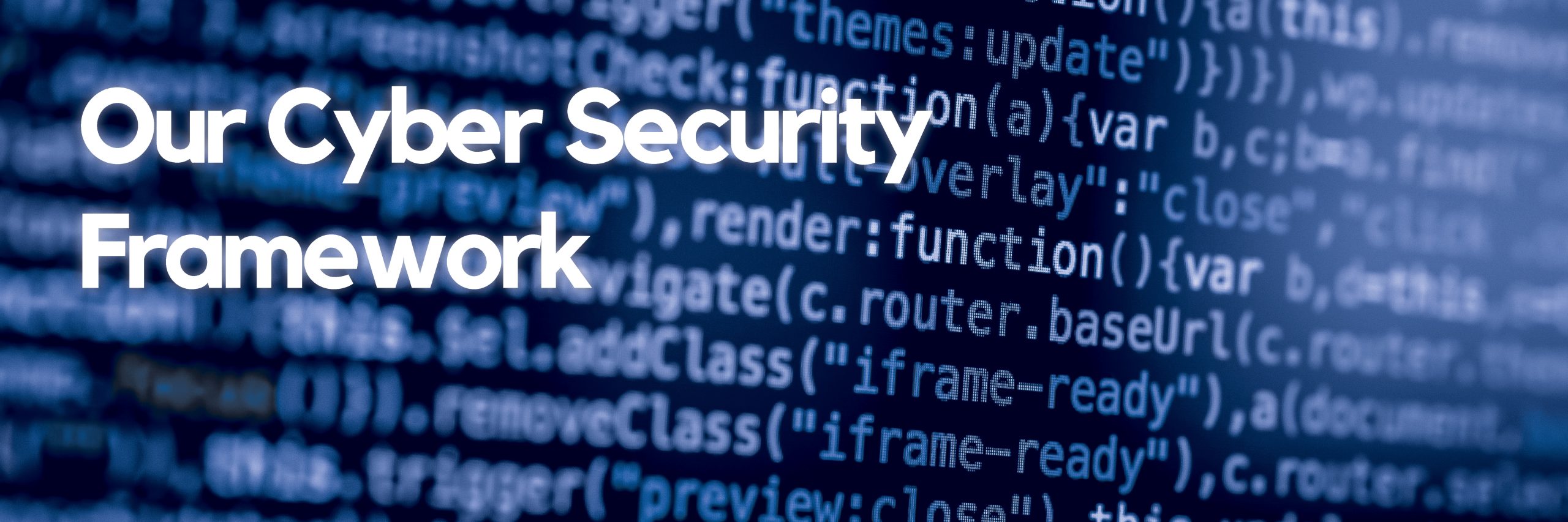 Cyber Security Framework